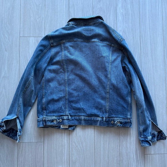 Rag & Bone Definitive Jean Jacket Blue Fire Island Size Small - Picture 13 of 15